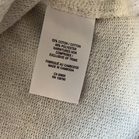 Hyba Cropped Short-Sleeve Crew-Neck Fleece Tee‎ - Picture 10 of 13